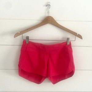 Lululemon hot pink shorts, Size 2